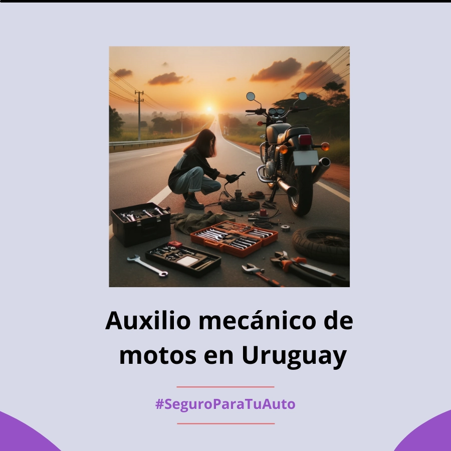Auxilio mecánico de motos en Uruguay.