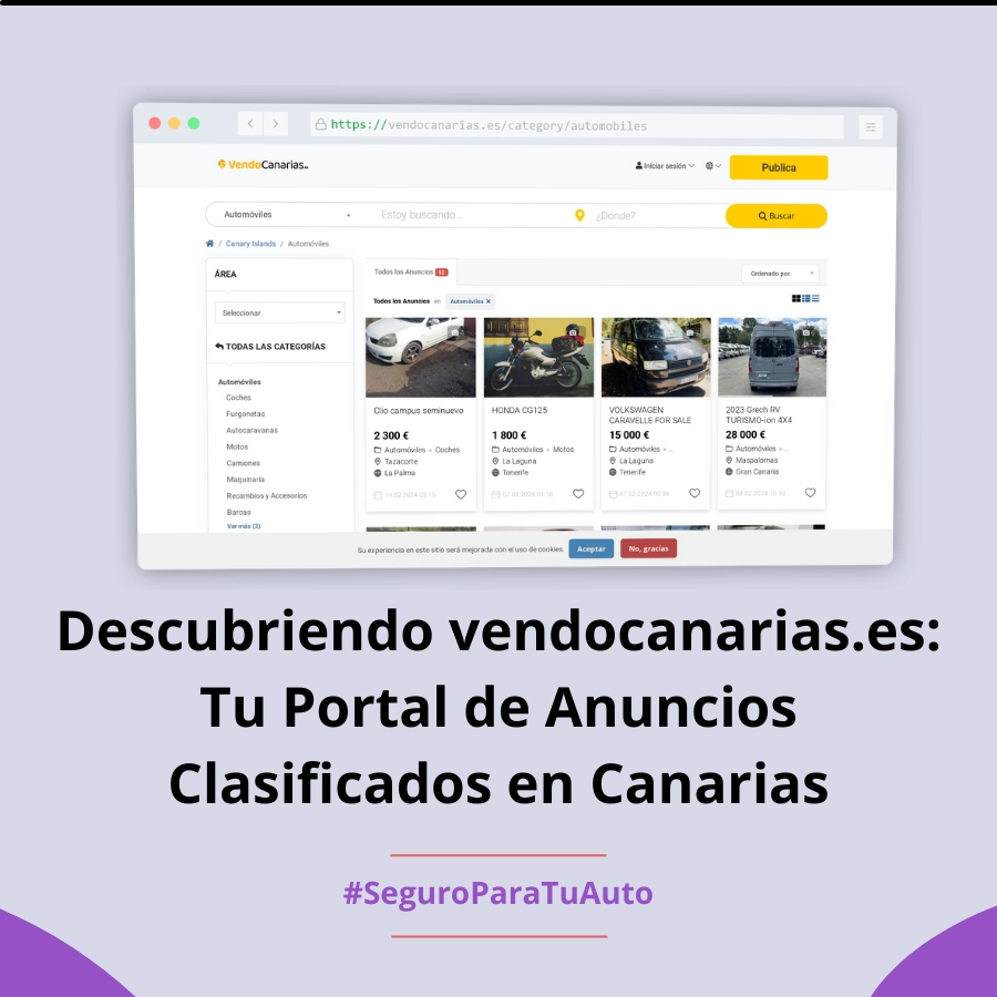 Descubriendo vendocanarias.es: Tu Portal de Anuncios Clasificados en Canarias.